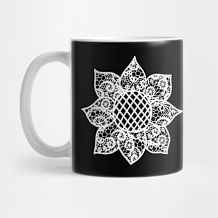 Sunflower Art Mug